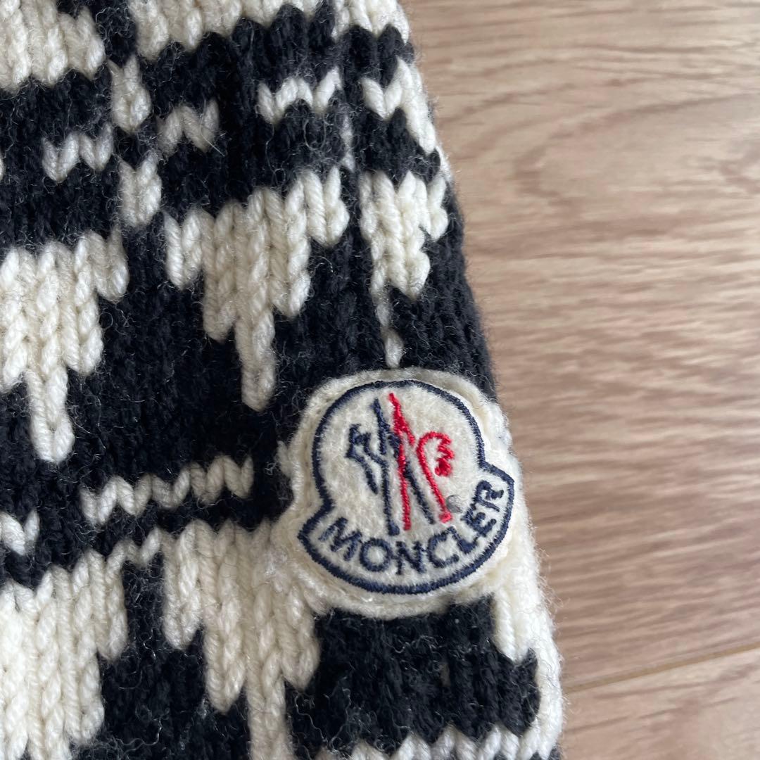 モンクレール　ニット　ケープ　ショートポンチョ　M