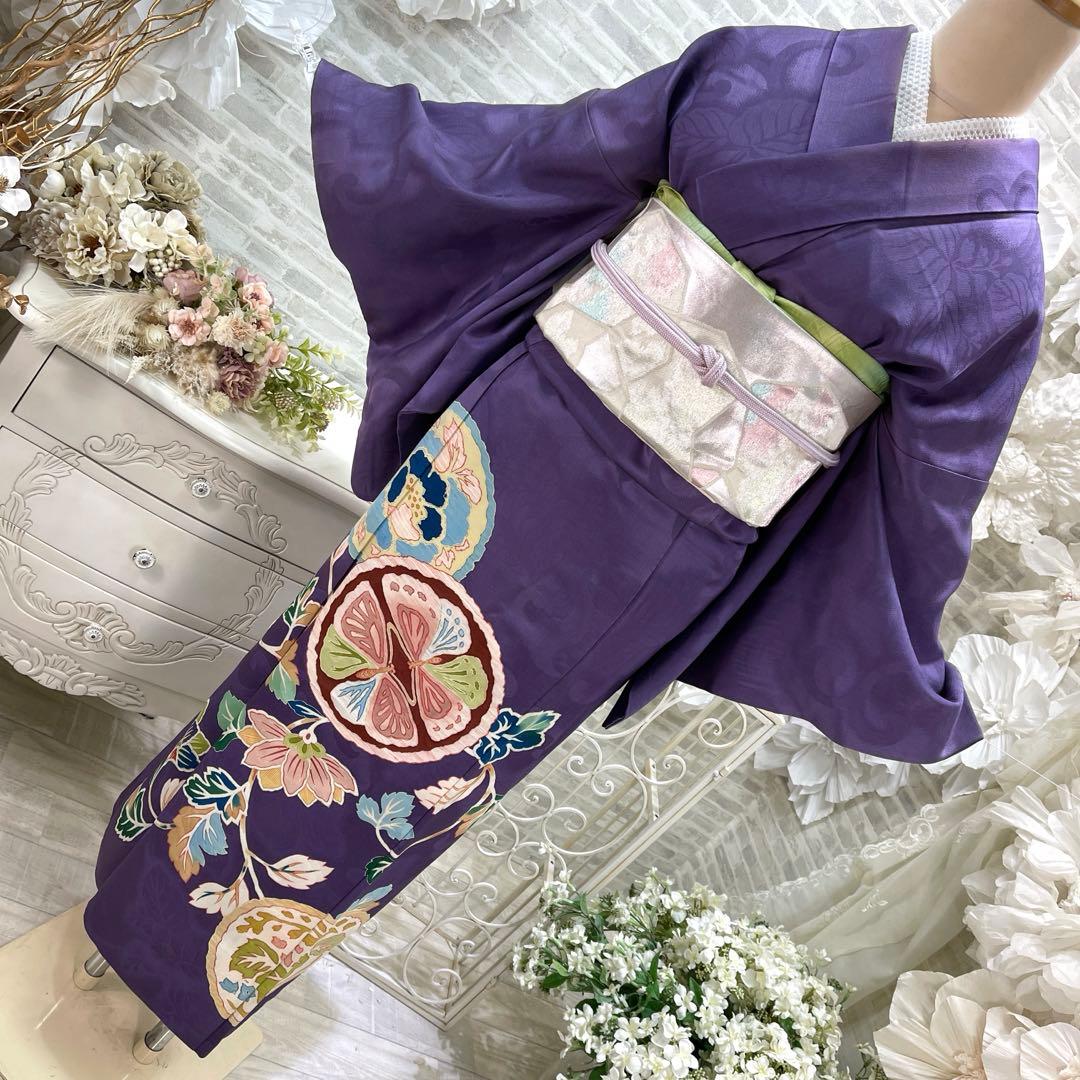 アンティーク色留袖★袋帯セット