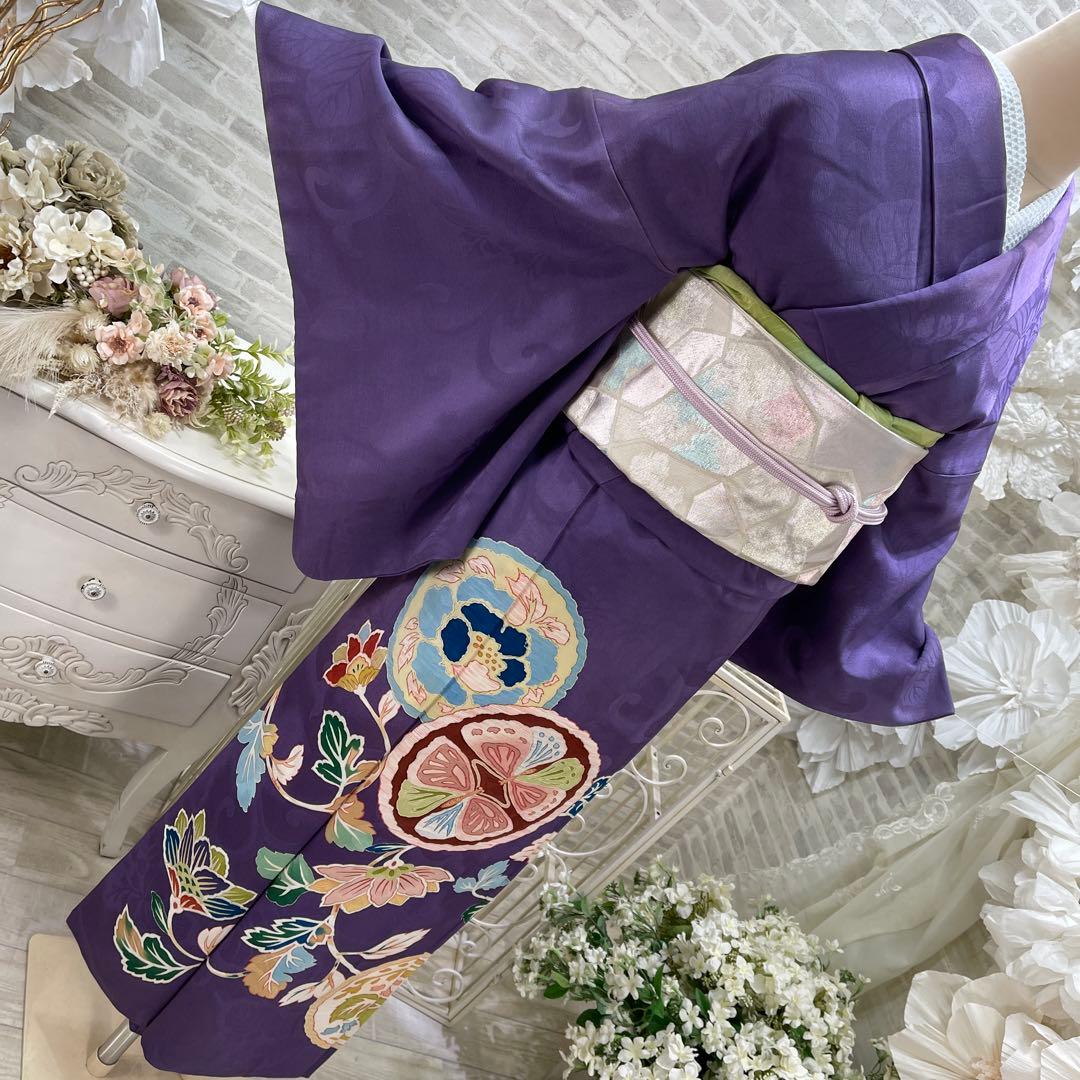 アンティーク色留袖★袋帯セット