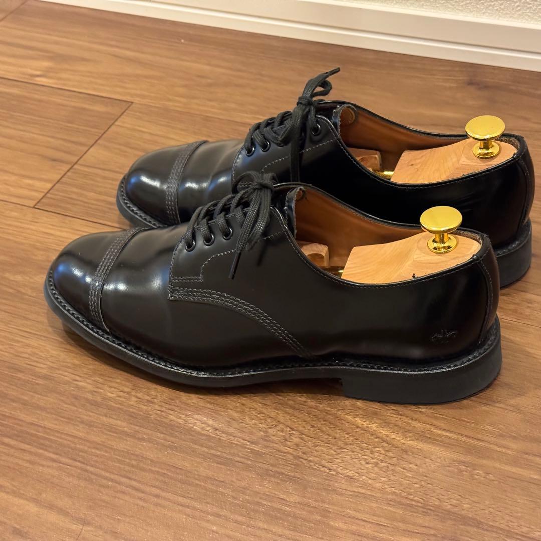 SANDERS MILITARY DERBY SHOE 1128B サイズ: 6