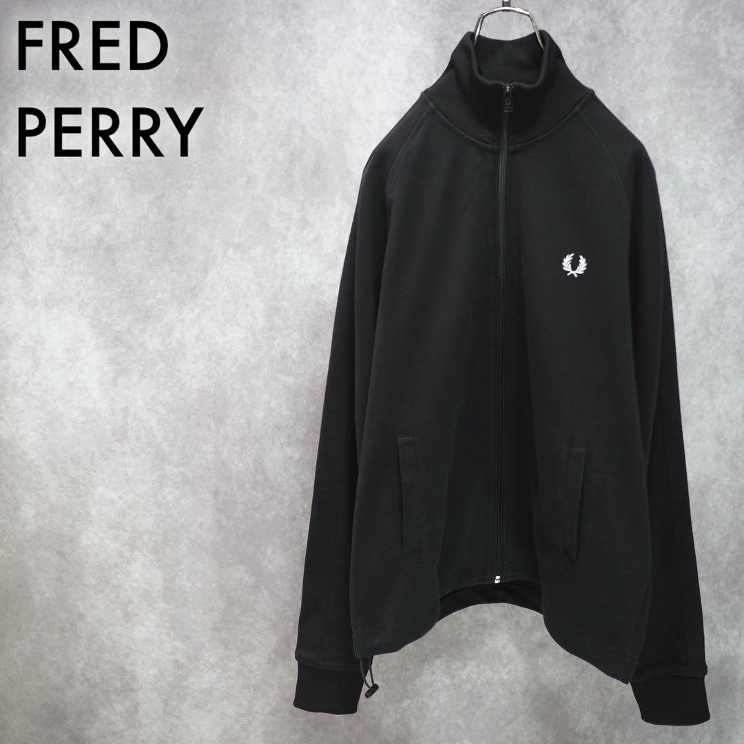 FRED PERRY｜Tonal Tape Track Jacket（Bk・M）