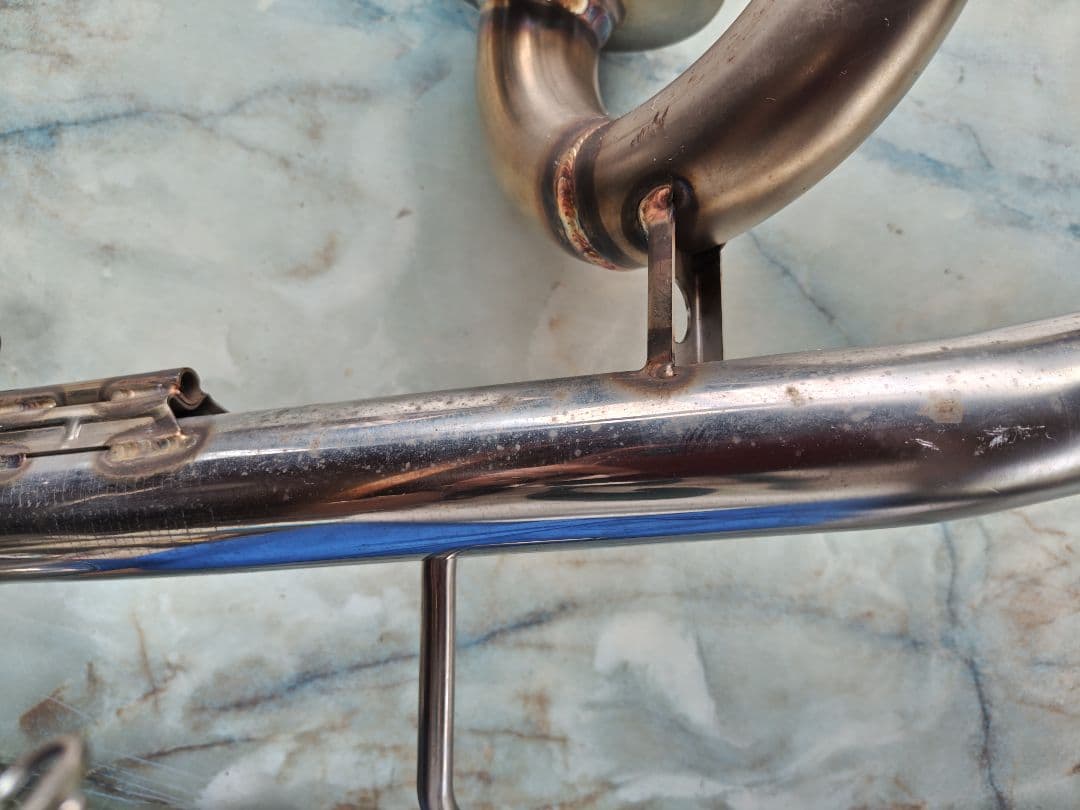 ZC33S ガナドールマフラーリヤピースのみ　車検対応品