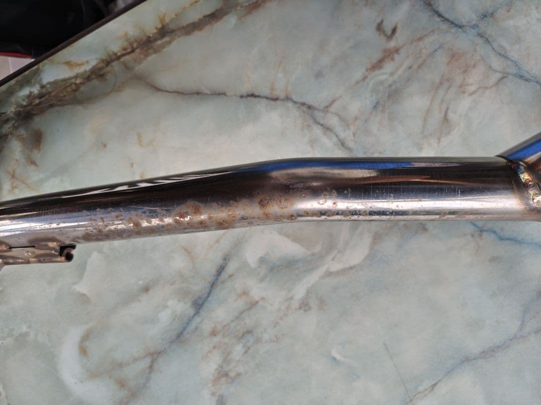 ZC33S ガナドールマフラーリヤピースのみ　車検対応品