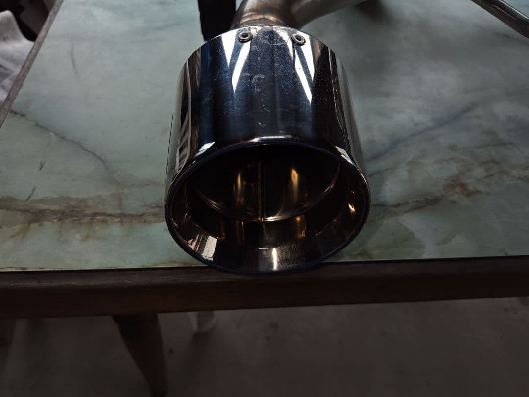 ZC33S ガナドールマフラーリヤピースのみ　車検対応品