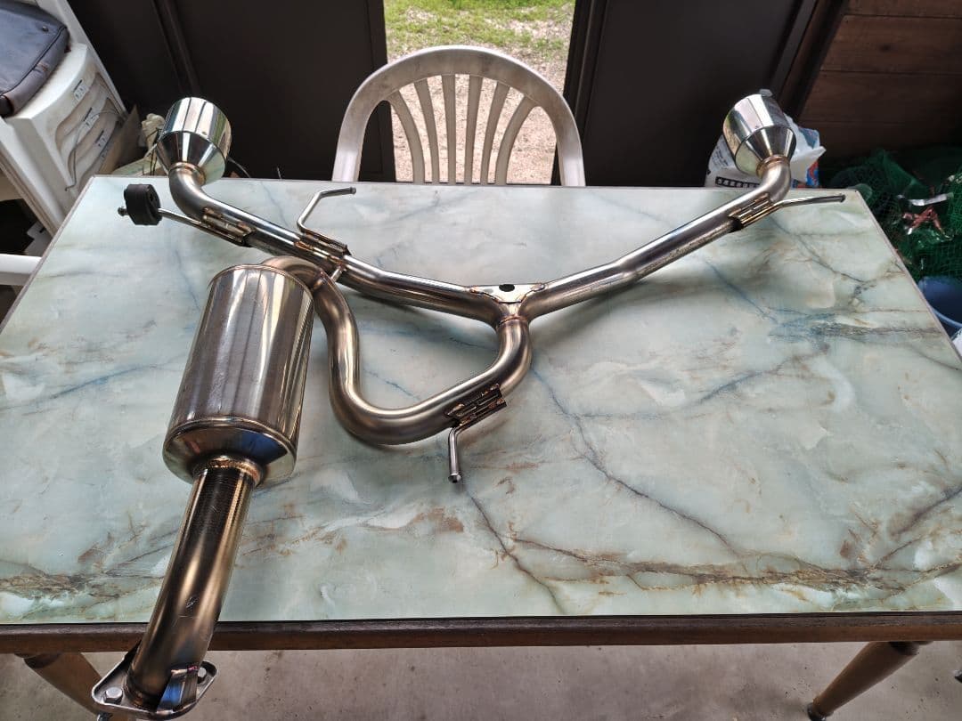 ZC33S ガナドールマフラーリヤピースのみ　車検対応品