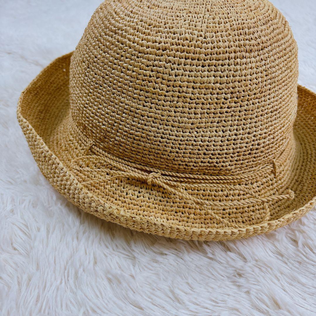 ☆美品☆ヘレンカミンスキー ラフィア ハット プロヴァンス8 ベージュ