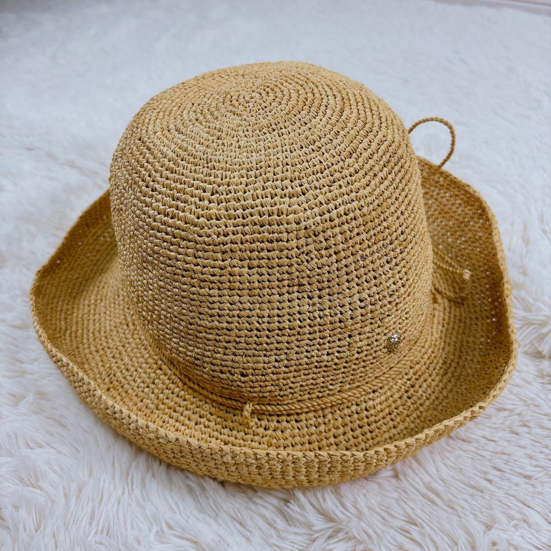 ☆美品☆ヘレンカミンスキー ラフィア ハット プロヴァンス8 ベージュ