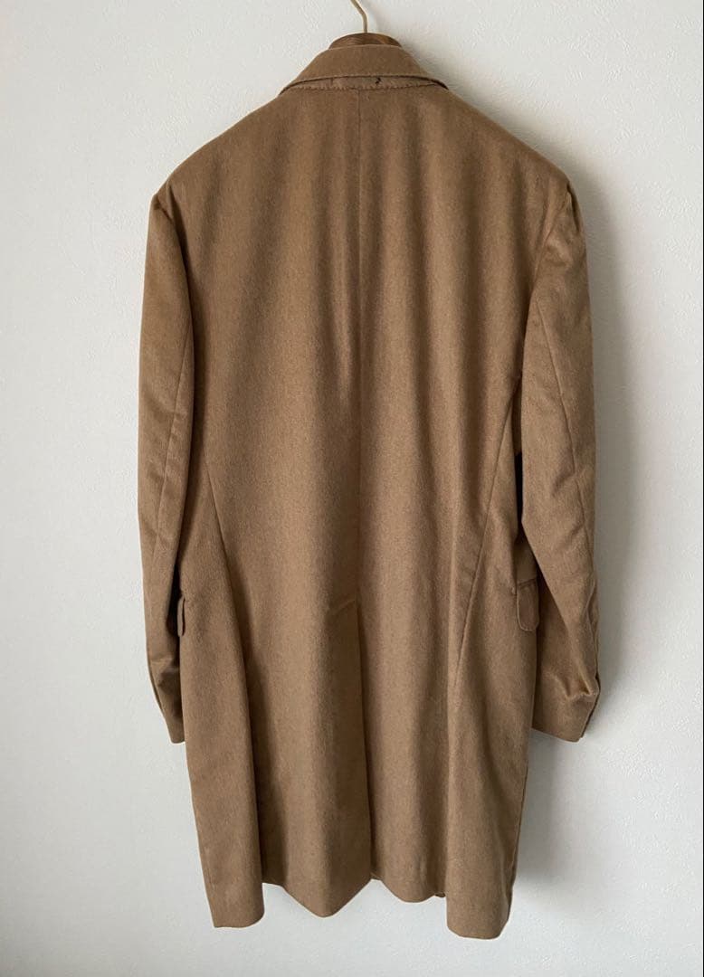 【美品】デペトリロ　カシミヤ　コート　ラルディーニ　タリアトーレ　ベルベスト