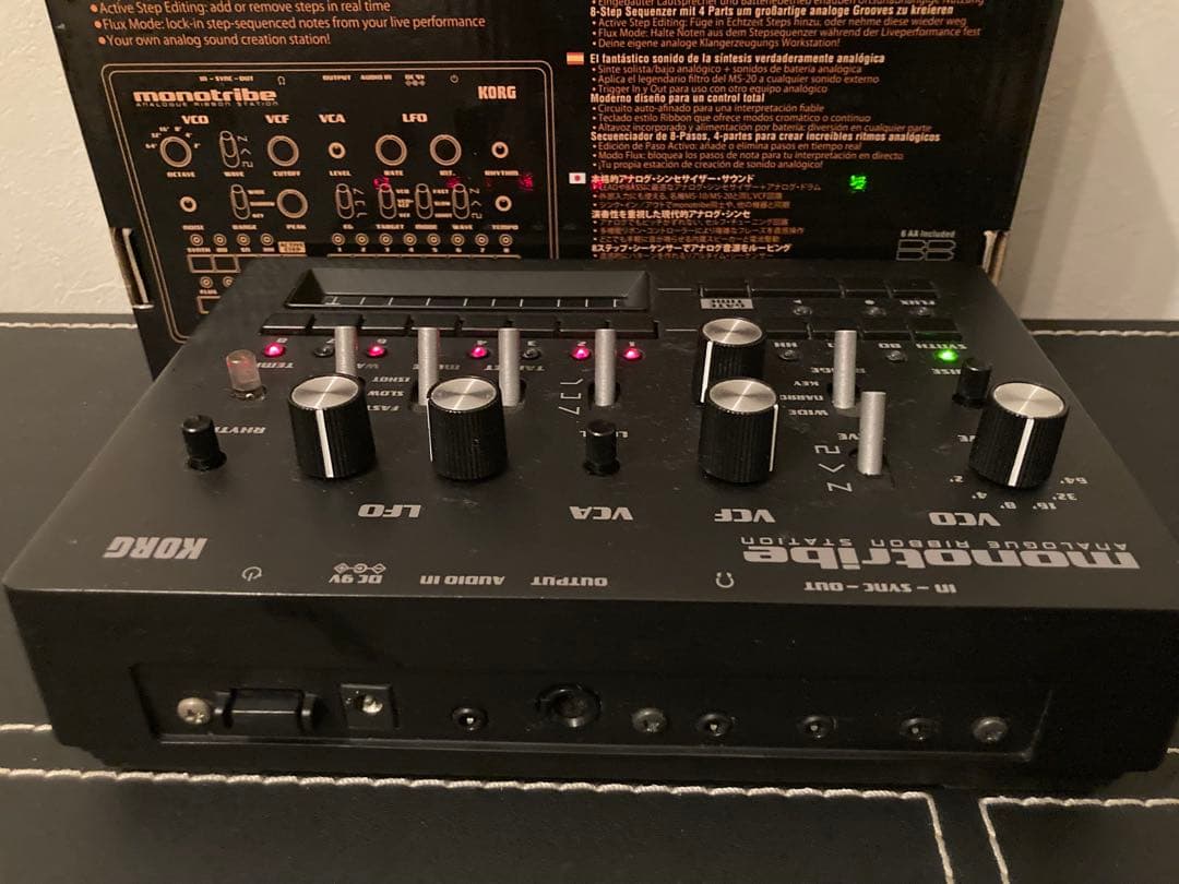 【訳あり】コルグ monotribe アナログシンセ リズムマシン　シーケンサー