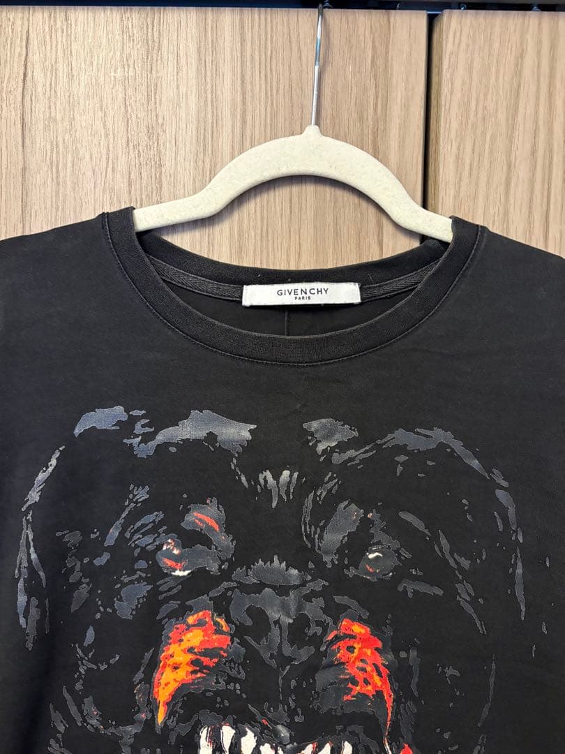 GIVENCHY ロットワイラー Tシャツ ブラック
