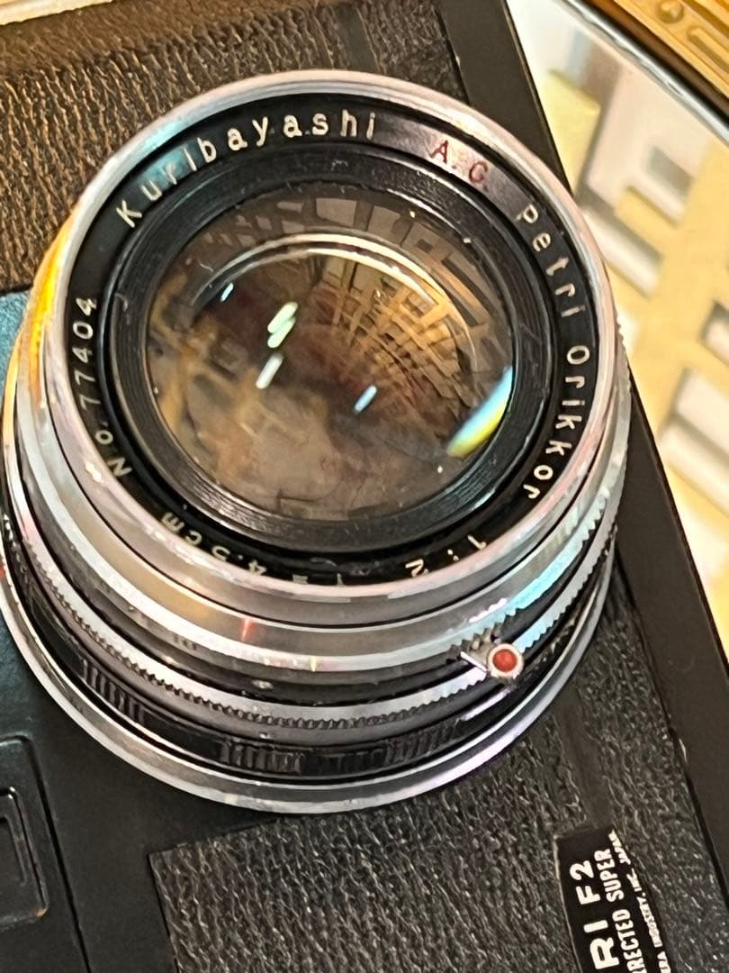 PETRI f2 COLOR CORRECTED SUPER 希少ブラックモデル