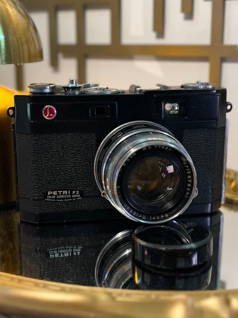 PETRI f2 COLOR CORRECTED SUPER 希少ブラックモデル