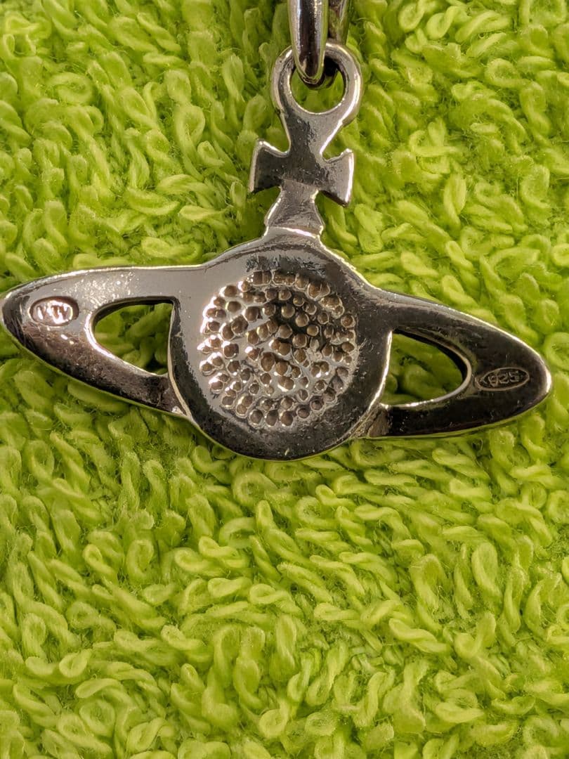 希少925製 VivienneWestwood ミニバスレリーフネックレス