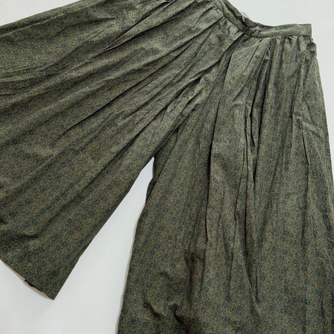 YAECA WRITE ヤエカライトタックキュロット FULL BLOOM