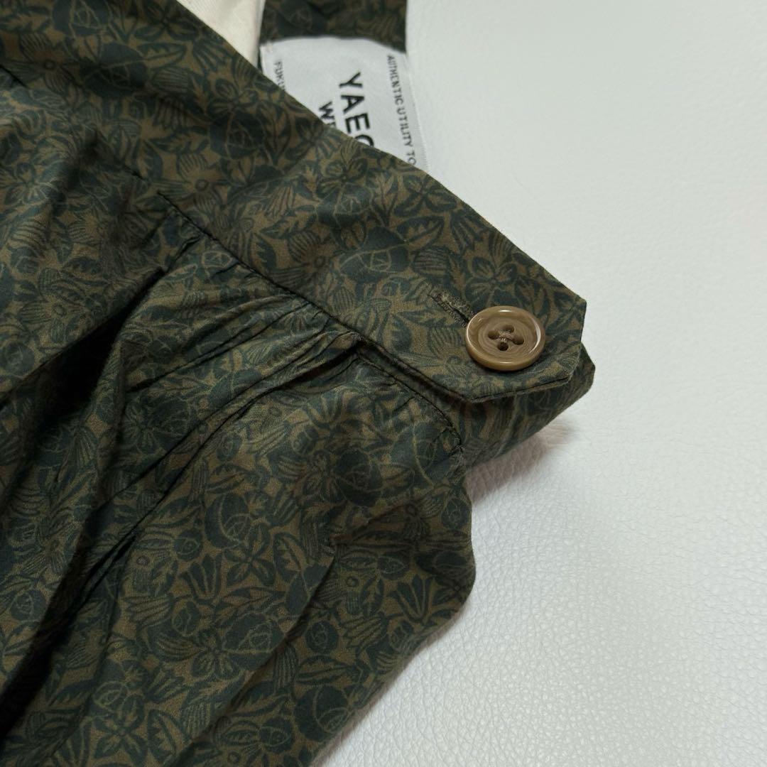 YAECA WRITE ヤエカライトタックキュロット FULL BLOOM