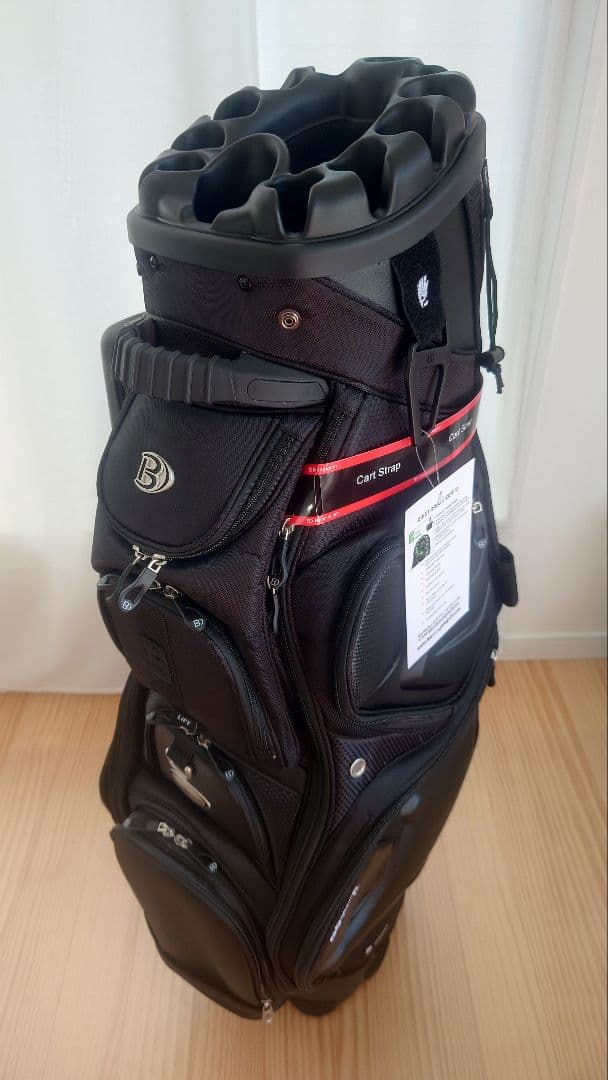 BENNINGTON Golf Bブラック キャディバッグ 新品未使用品15分割