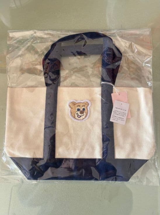 【未開封】ラブラリーバイフェイラー オールドテディ ワッペントートバッグ(小)