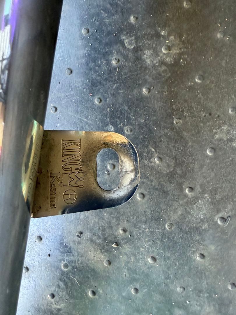 RZ250 キング管　メッキ　刻印有り