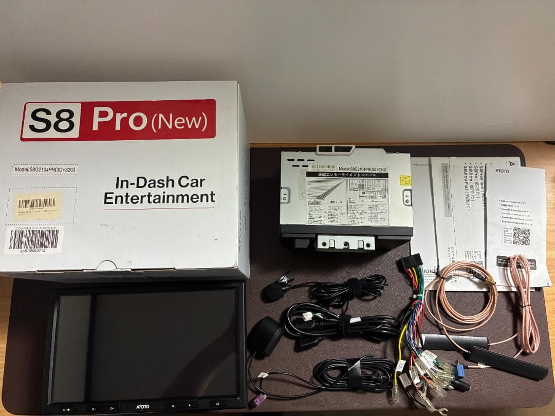 【ボブ】atoto s8 pro 3G 32G 10インチ