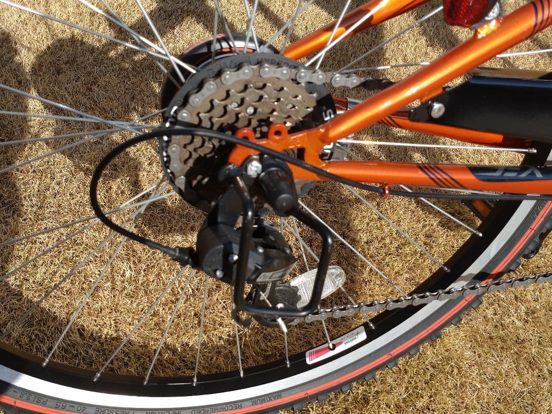 【引取希望】子供用自転車／ブリヂストン／26インチ　オレンジ