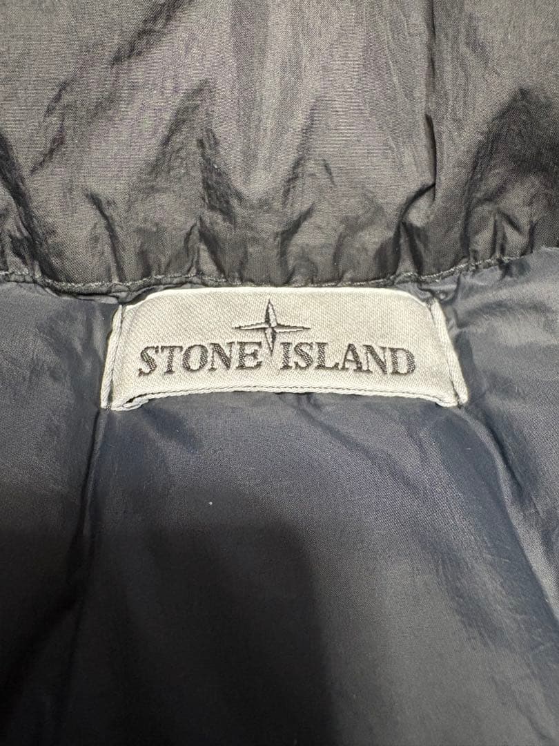 Mサイズ STONE  ダウンベスト ブラック