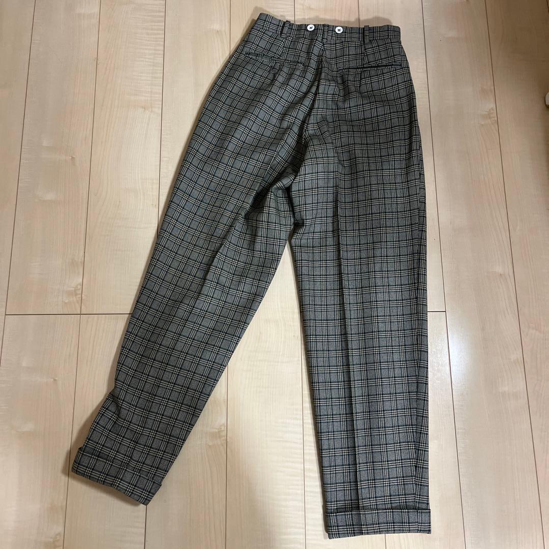 キクチタケオ　スーツ　チェック柄　セットアップ