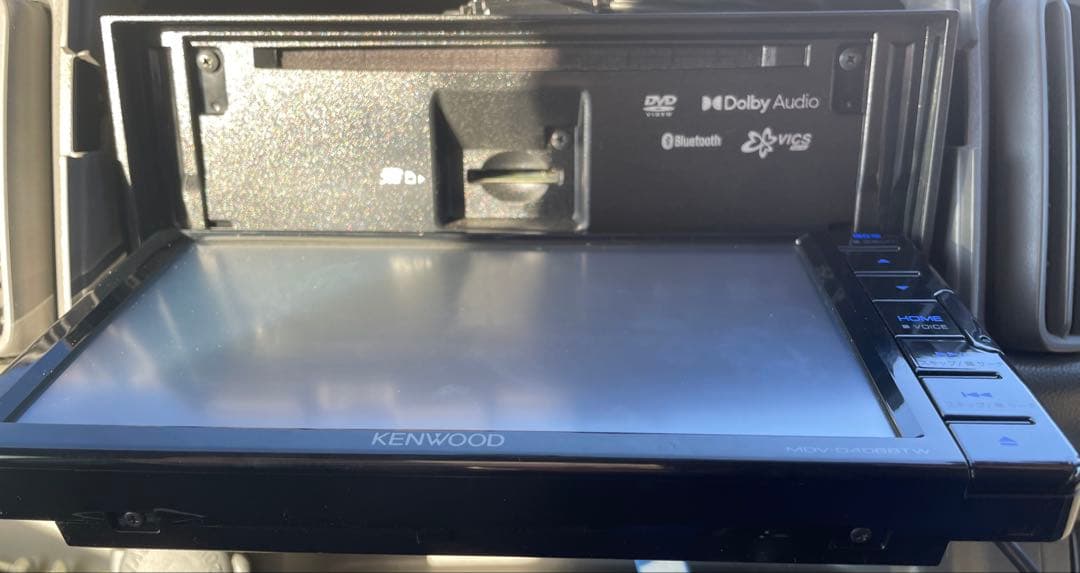 ケンウッド　ワンセグナビ　D408BTW