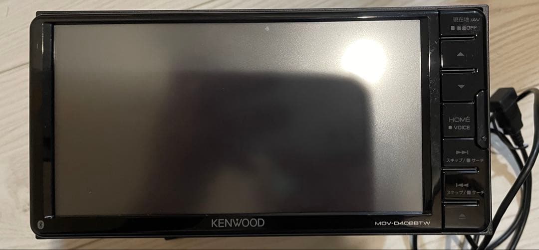 ケンウッド　ワンセグナビ　D408BTW