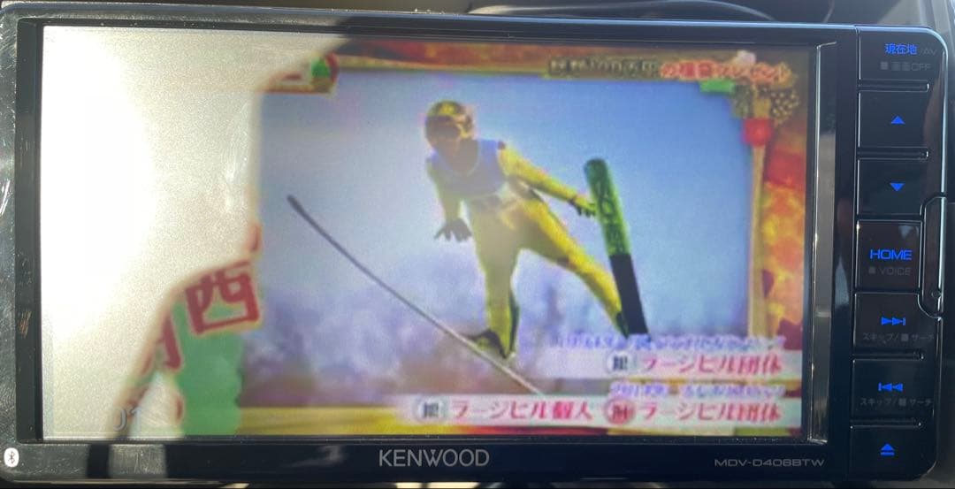 ケンウッド　ワンセグナビ　D408BTW