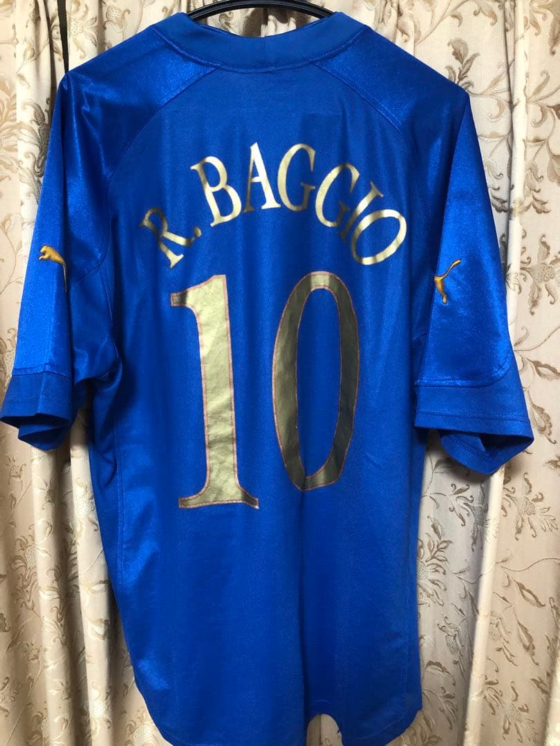 イタリア代表05/06 R・バッジョ 1試合限定 代表引退仕様 XLサイズ