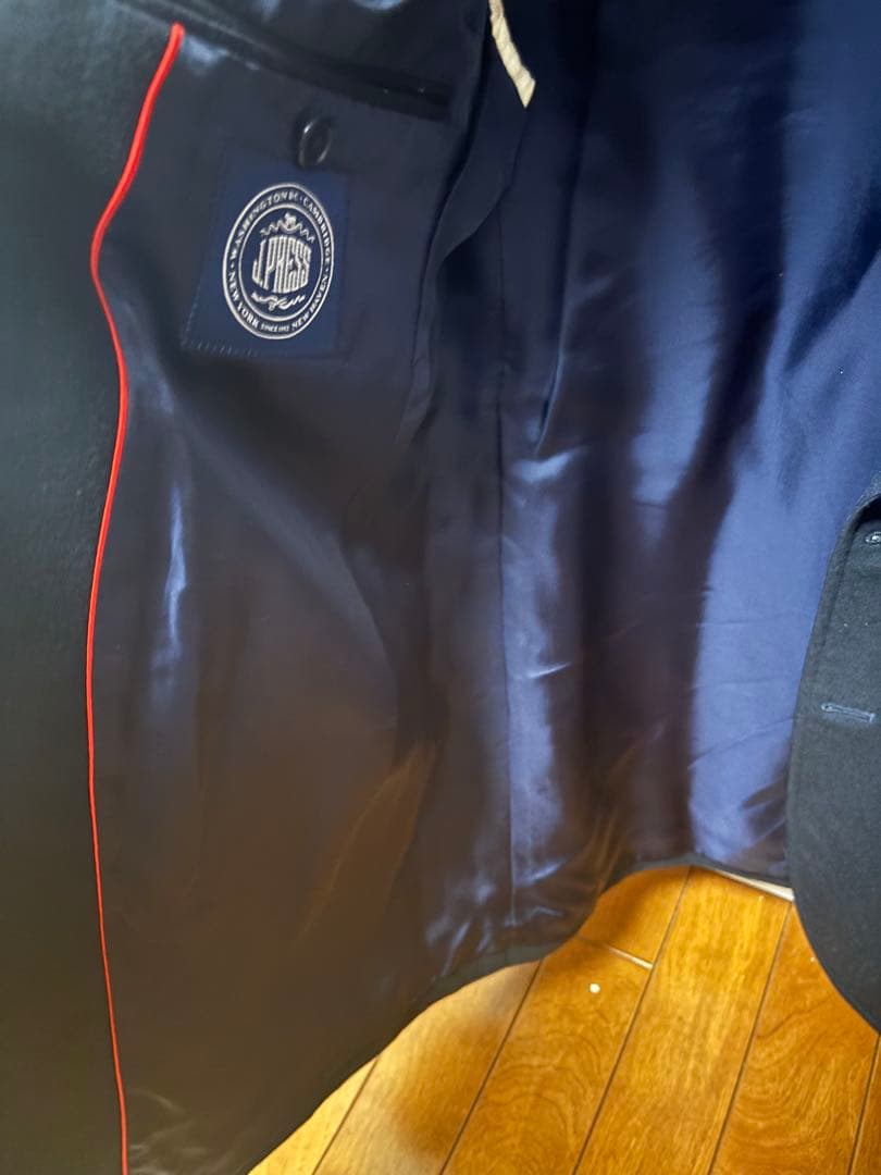 ジェイプレス 紺ブレ AB7 ゆったり　希少な総裏