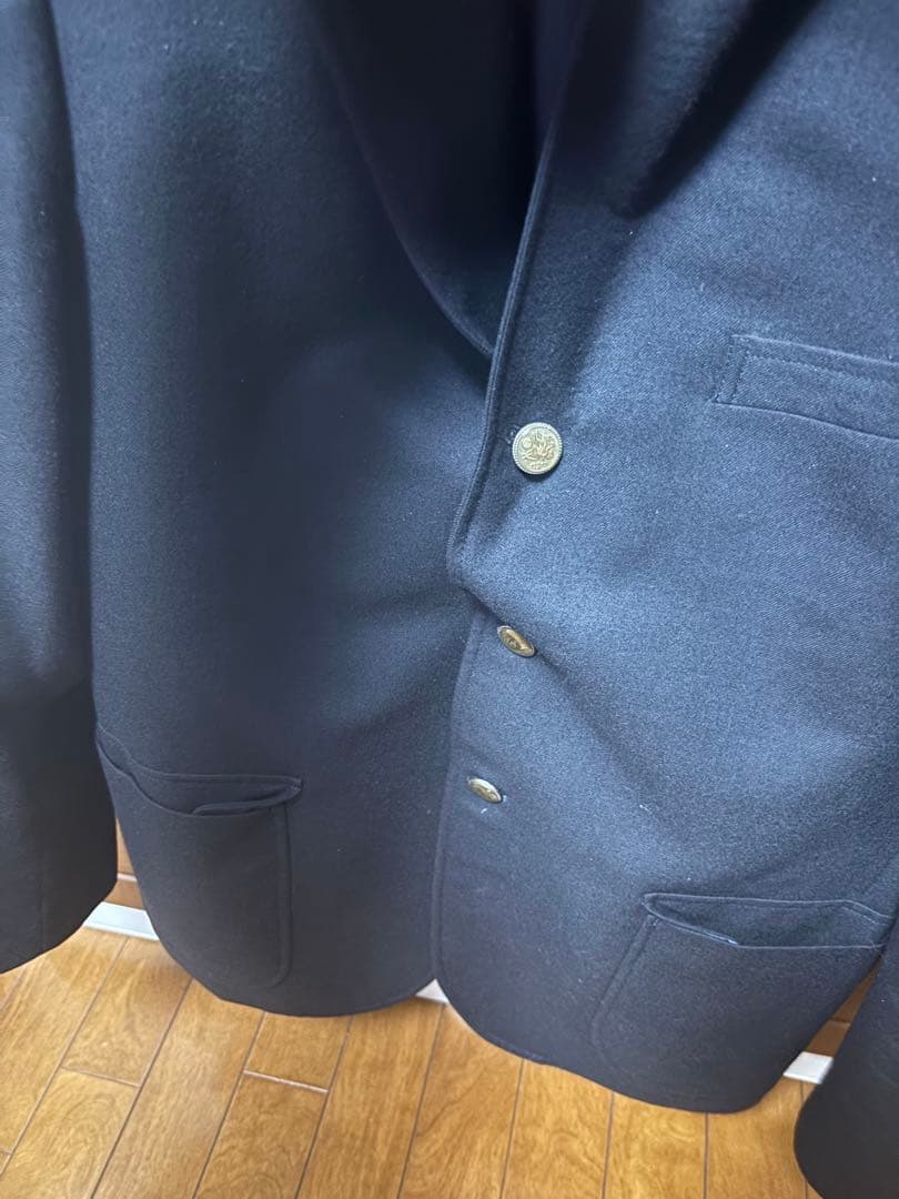 ジェイプレス 紺ブレ AB7 ゆったり　希少な総裏