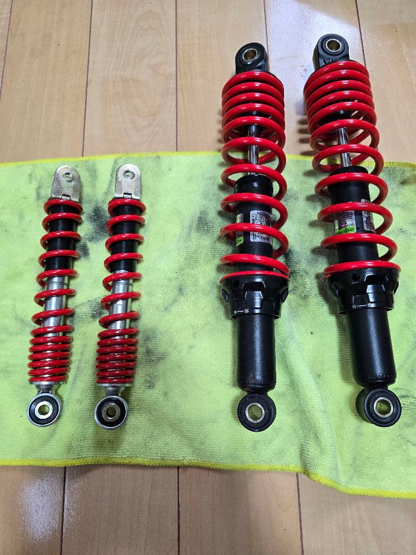 カブ90 HA02型 F&Rサスペンション