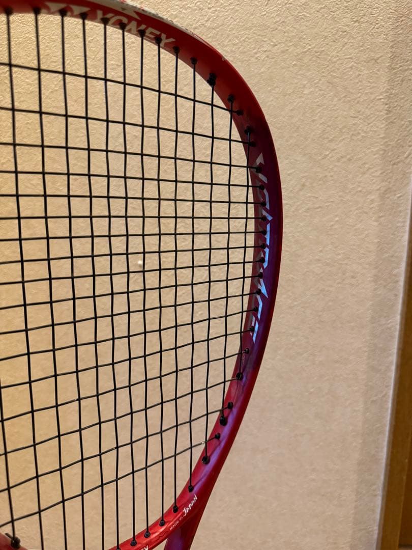 ボルトレイジ7v ソフトテニス　ラケット　紅