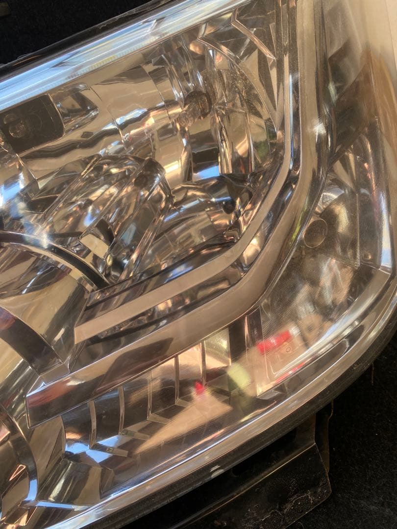 デリカD5 前期 純正HIDヘッドライト 左右セット