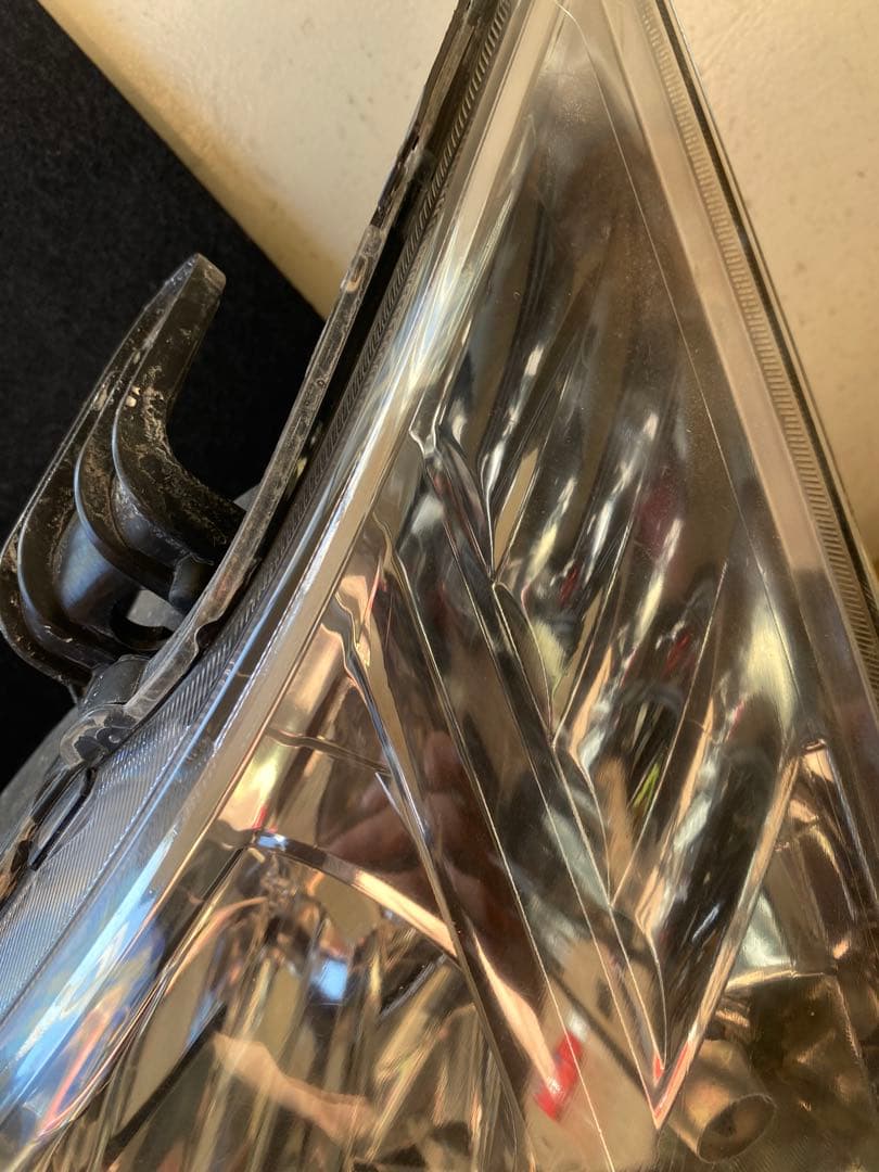 デリカD5 前期 純正HIDヘッドライト 左右セット