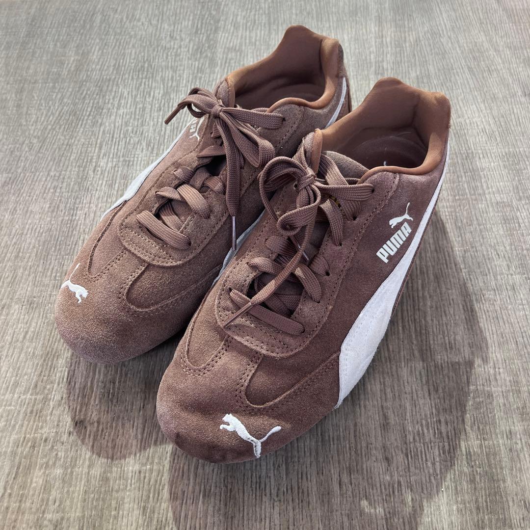PUMA スピードキャット　ブラウン　スニーカー