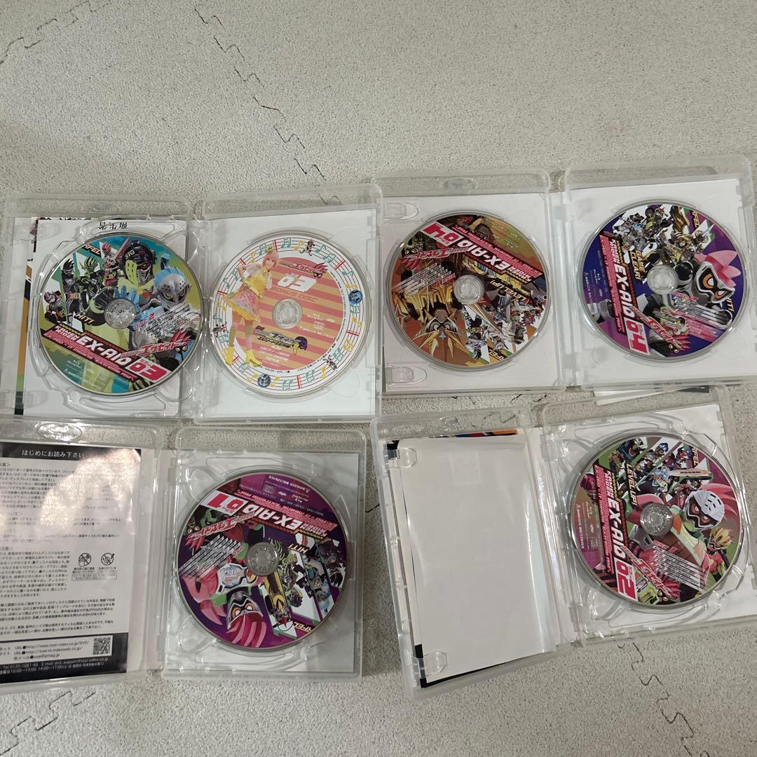 仮面ライダー　エグゼイド　DVD Blu-ray 7本　セット