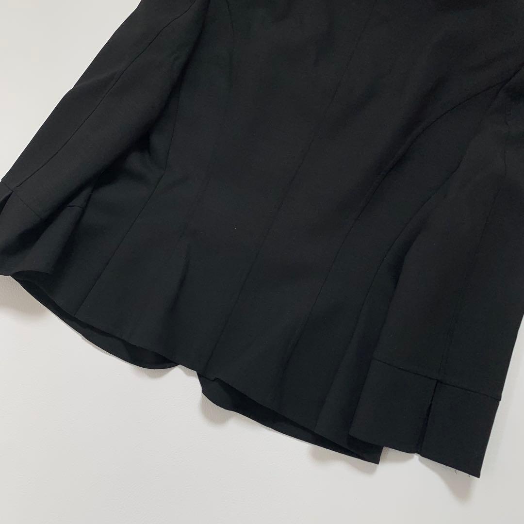 FOXEY ウール混　ジャケット　女優襟　ブラック