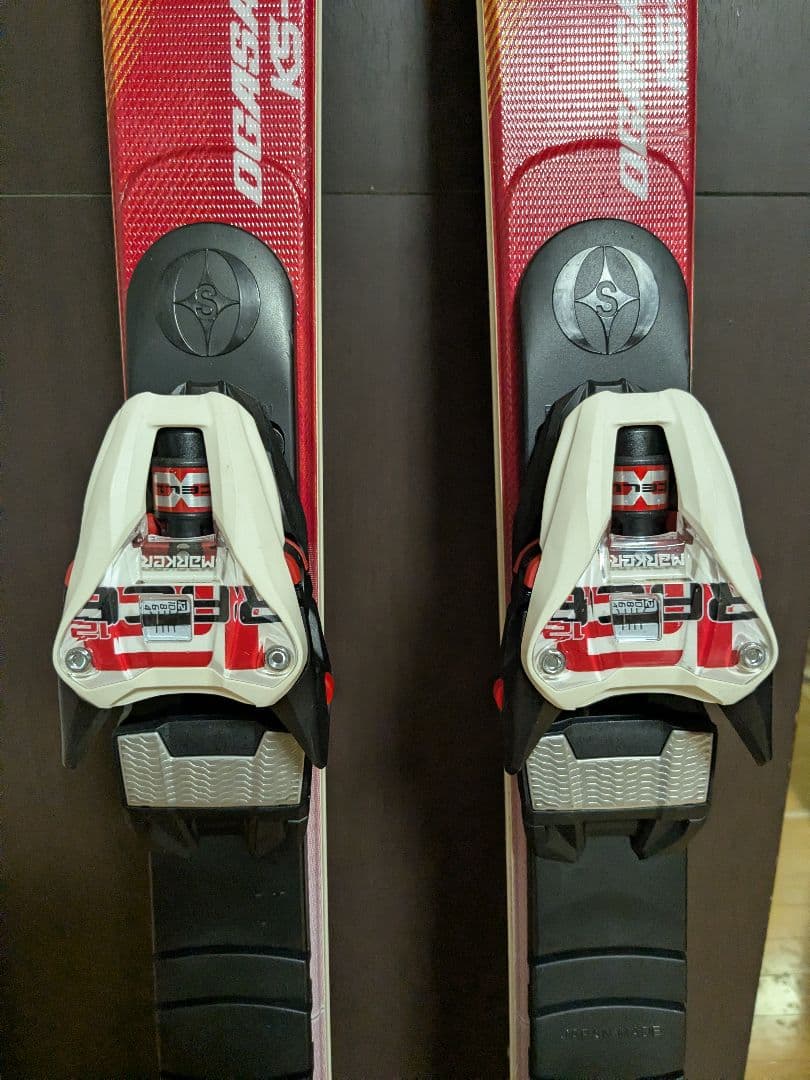 165cm OGASAKA KEOS スキー板 レッド