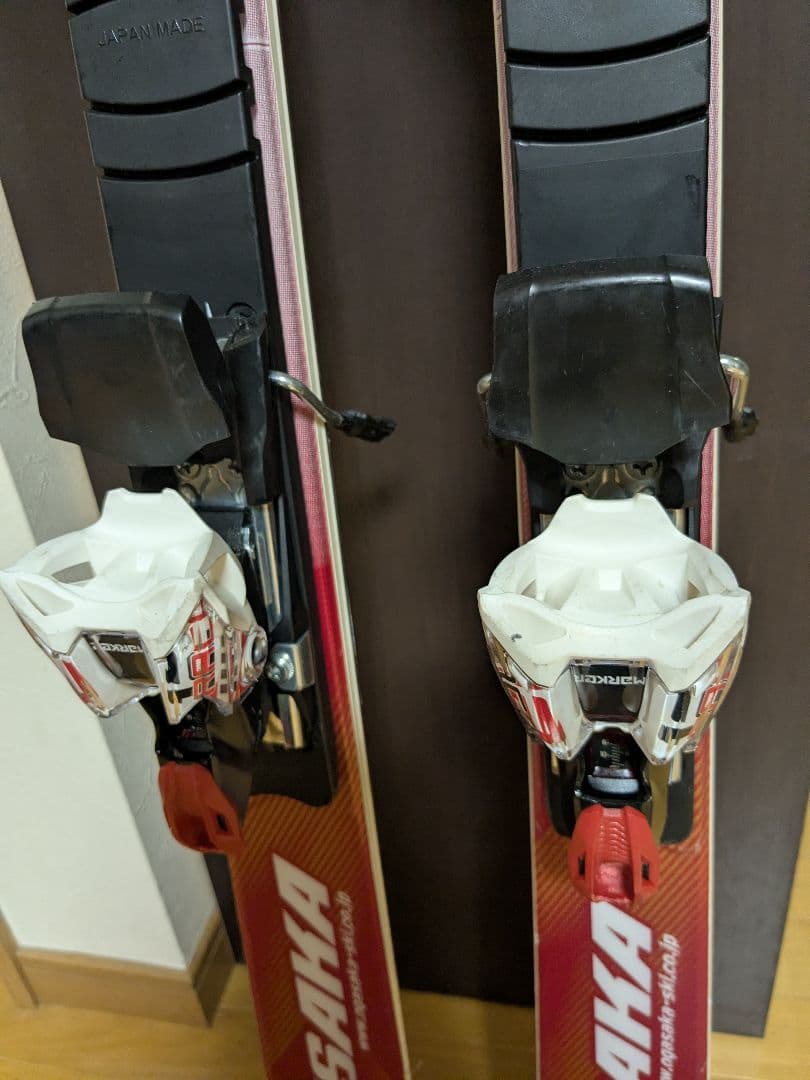 165cm OGASAKA KEOS スキー板 レッド