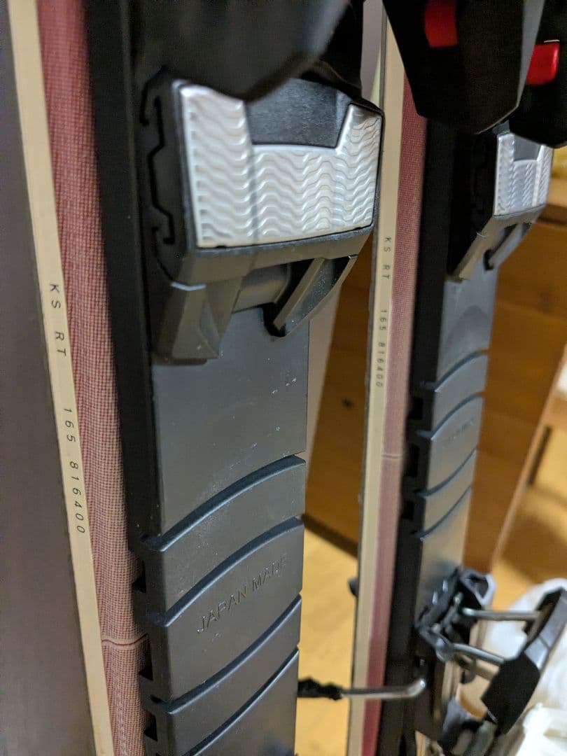 165cm OGASAKA KEOS スキー板 レッド