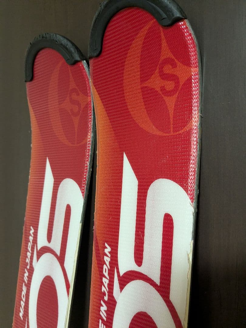 165cm OGASAKA KEOS スキー板 レッド