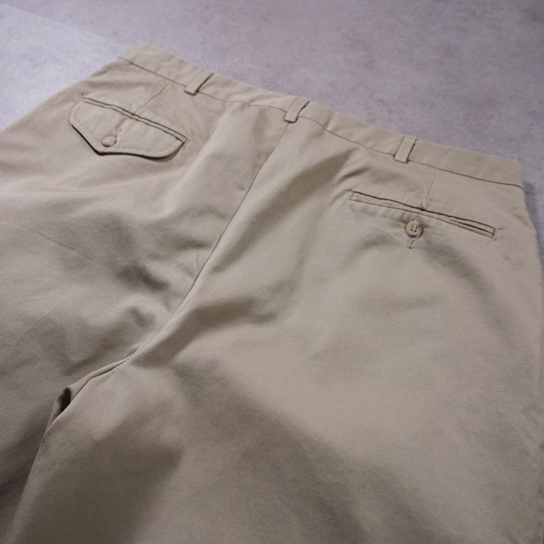 90s USA製 PoloRalphLauren チノパンツ 2タック 古着