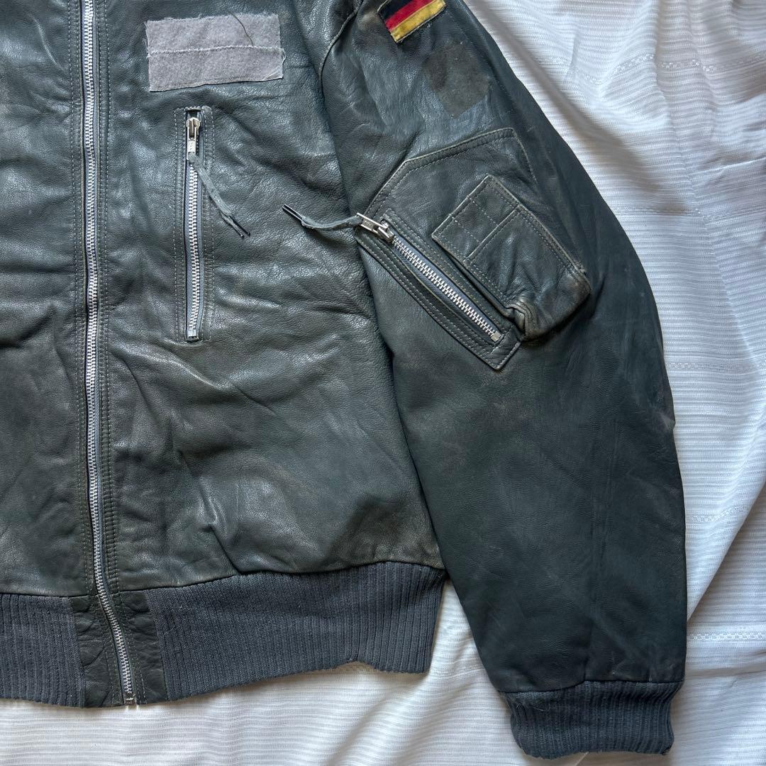 2001年 実物 ドイツ軍 パイロットジャケット フライトジャケット