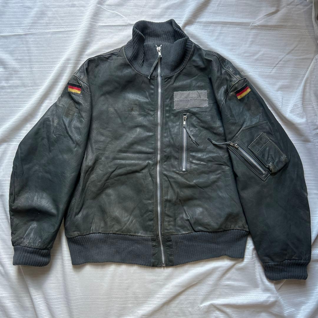 2001年 実物 ドイツ軍 パイロットジャケット フライトジャケット