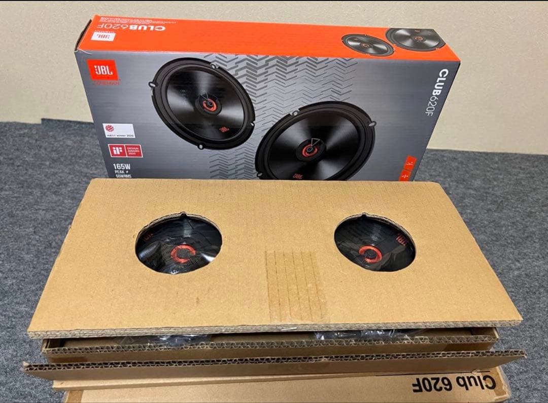 JBL Club 620F スピーカー 160W 6.5インチ　2セット　新品
