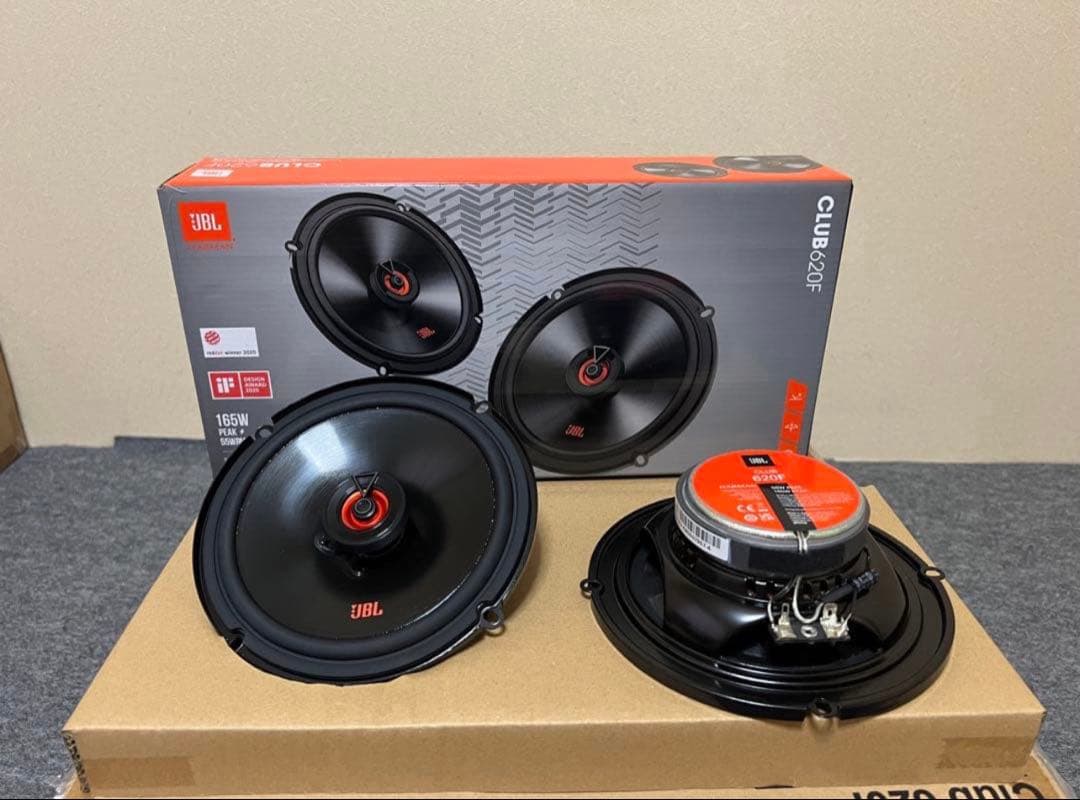 JBL Club 620F スピーカー 160W 6.5インチ　2セット　新品
