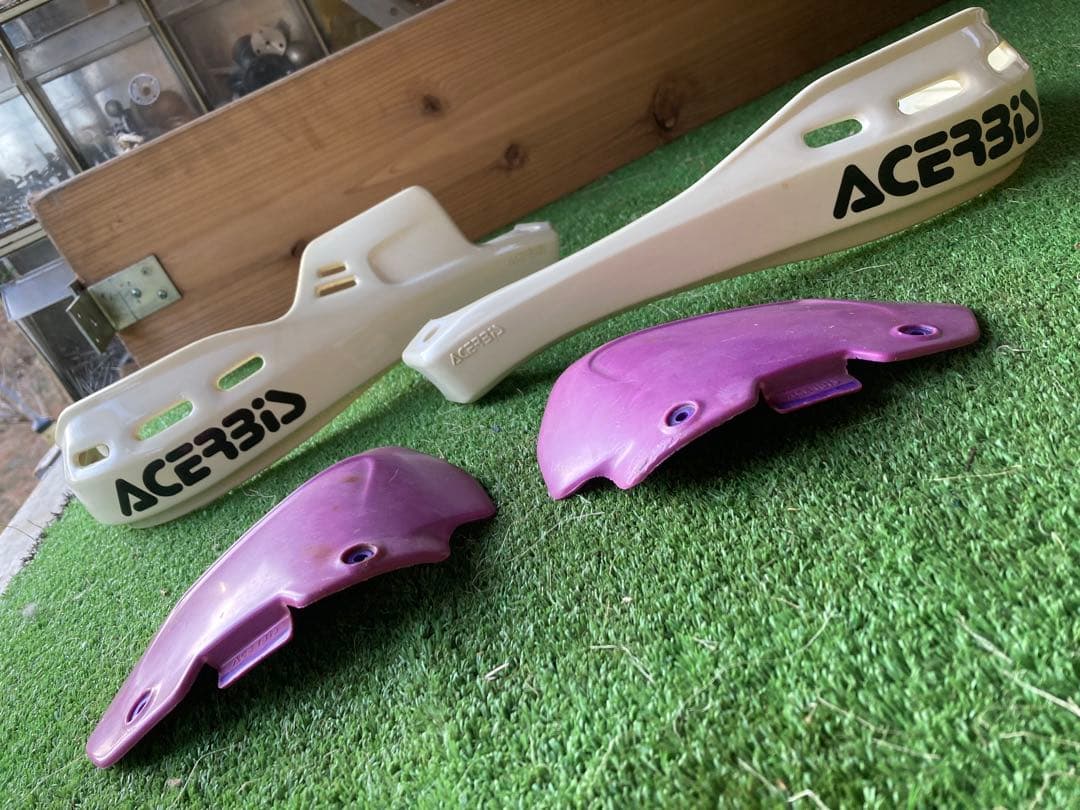 [ACERBIS] ハンドガード （ホワイト）