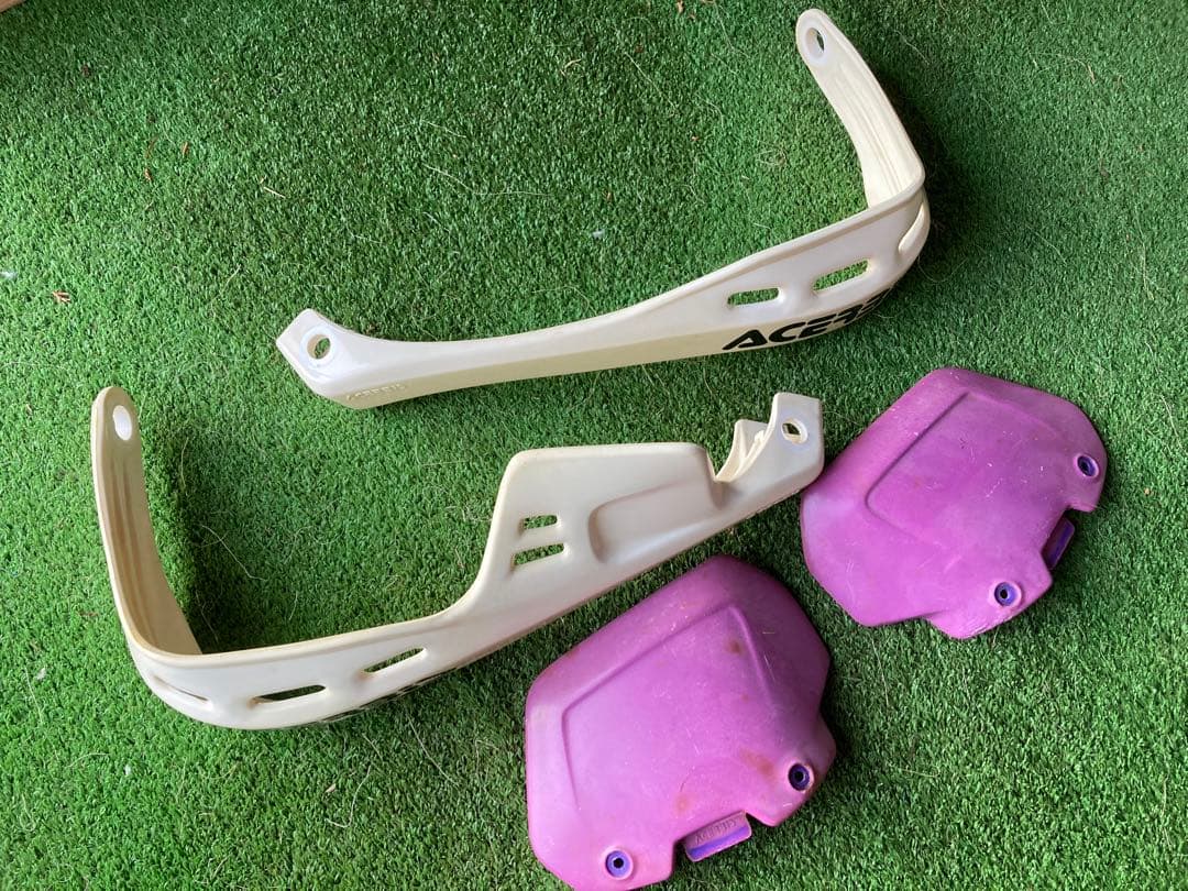 [ACERBIS] ハンドガード （ホワイト）